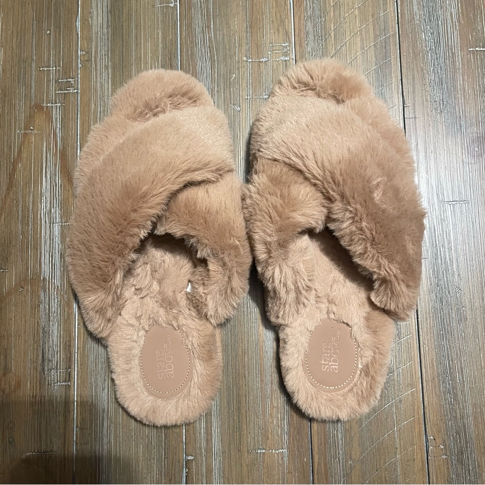 Fuzzy slippers